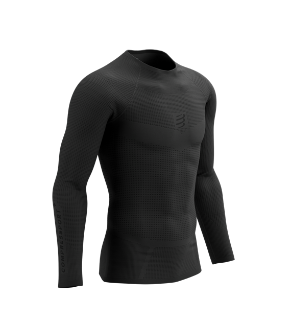 On/Off Base Layer LS Top M BLACK M