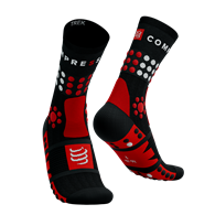 Trekking Socks BLACK/CORE RED/WHITE T3