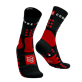 Hiking Socks BLACK/CORE RED/WHITE T1