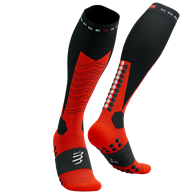 Ski Mountaineering Full Socks BLACK/RED T4