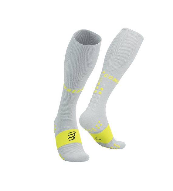 Full Socks Oxygen WHITE/SAFE YELLOW T1