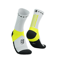 Ultra Trail Socks V2.0 WHITE/SAFE YELLOW T1