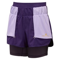 Wmn's Tech Twin Short Imperial/Nightshade M