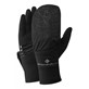Wind-Block Flip Glove All Black L
